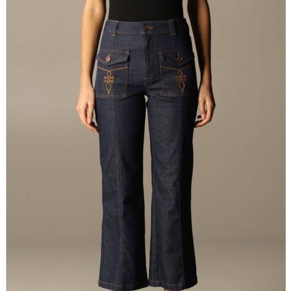 See By Chloe Wide Leg Pants - Picture 1 of 10